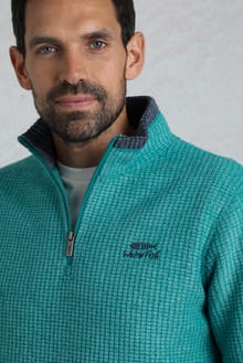 Newark Eco 1/4 Zip Grid Fleece