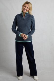 Beye Eco 1/4 Zip Grid Fleece