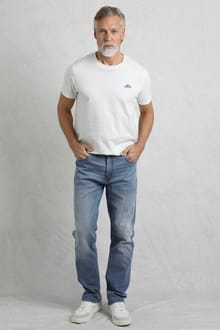 Eddie Straight Leg Denim Jeans Denim