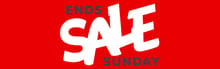 Sale Ends Sunday