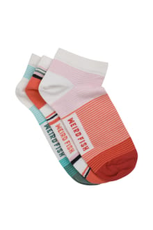 Loretta Trainer Socks 3 Pack Peachblossom