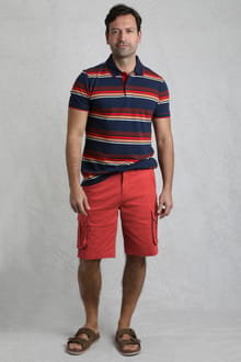 Rigney Cargo Shorts Paprika