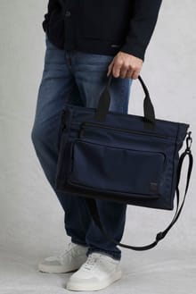 Irving Commuter Messenger Bag Navy