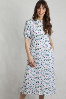 Everly LivaEco™ Printed Viscose Dress