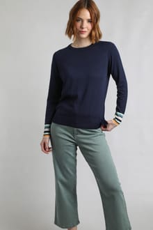 Kinga Lightweight Knit Jumper Navy