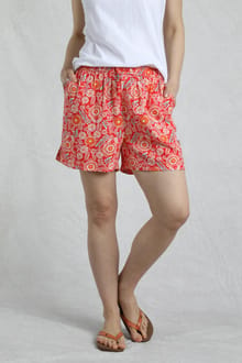 Sundance Eco Viscose Printed Shorts Tango Red