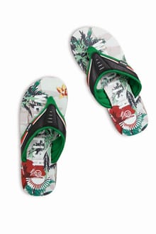 Lexington Printed Flip Flops Peapod