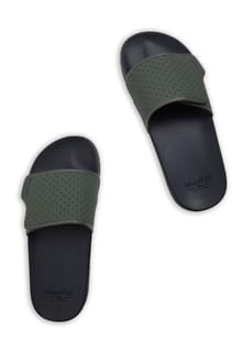 Oliver Pool Sliders Army Green