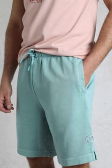 Hamilton Sunwashed Sweatshirt Shorts Mineral Blue