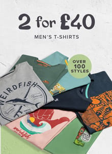 2 for £40 T-Shirts