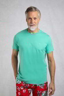 Hooked Branded T-Shirt Aqua Marine