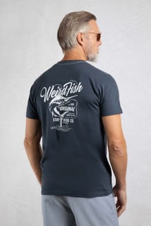 Marlin Eco Back Print T-Shirt Navy