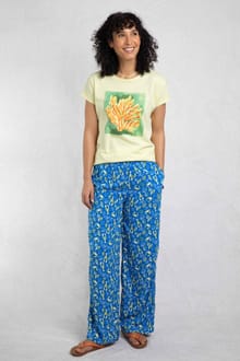 Kannina EcoVero™ Printed Viscose Trousers