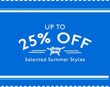 Up to 25% off Selected Lines