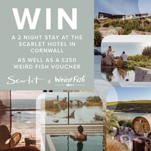 Win a 2 night stay in Cornwall