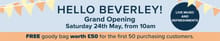 Beverley new store banner