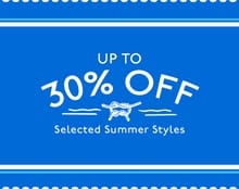 Up to 30% off Selected Lines