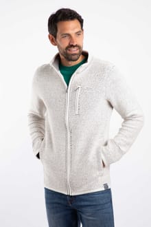 Transom Eco Full Zip Macaroni Ecru