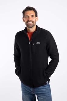 Transom Full Zip Macaroni Black