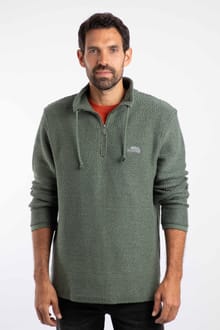 Cruiser 1/4 Zip Macaroni Army Green