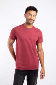 Hooked Branded Tee Garnet