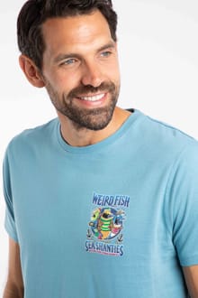 Sea Shanties Artist Tee Smoked Blue