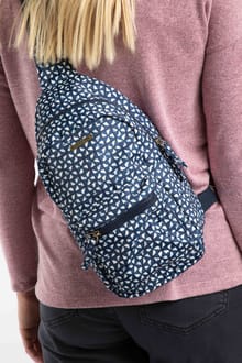 Hanni Printed Mono Strap Bag Navy