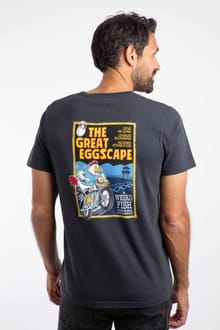 The Great Eggscape Artist Tee Navy