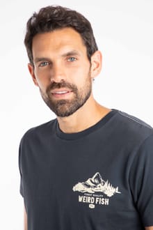 Mountain Valley Hertitage Wash Back Graphic Tee Navy