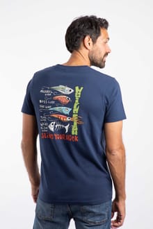 Sling Your Hook Artist Tee Dark Blue