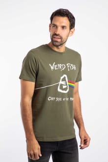Carp Side Artist Tee Deep Lichen Green