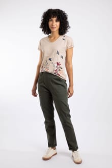 Malorri Cotton Stretch Trouser Anthracite