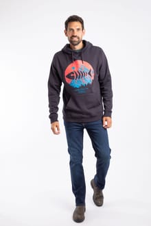 Bryant  Graphic Pop Over Hoody Midnight