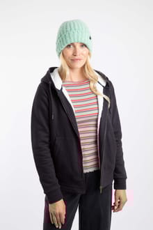Clare Double Rib Beanie Hat Sea Mist