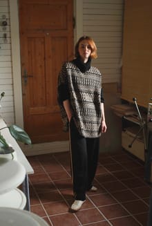 Fifi Knitted Roll Neck Tunic Jumper Black