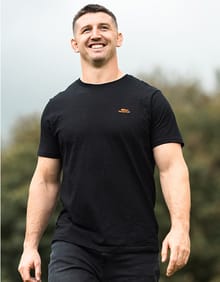 Fished Branded T-Shirt Black