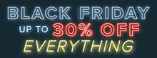 Black Friday - 30% off - Everything