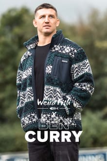 Lucian Full Zip Jacquard Borg Fleece Navy