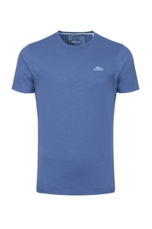Fished Branded T-Shirt Faded Blue