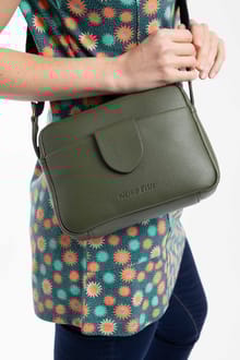 Dion Cross Body Bag Ginko Green