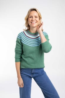 Sinatra Patterned Knit Jumper
