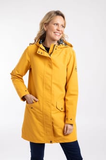 Delara Waterproof Jacket Mustard