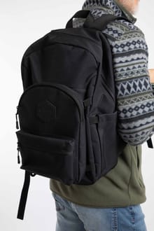 Reacher Two-In-One Backpack Black