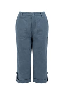 Salena 3/4 Length Trousers Blue Mirage