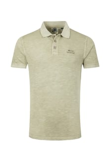Indy Slub Polo Shirt Laurel Green