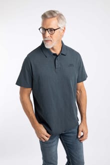Indy Slub Polo Shirt Navy