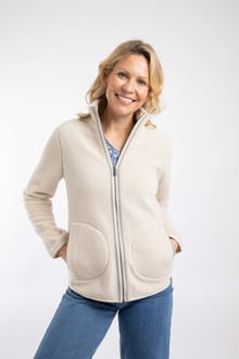 Lucille Lightweight Full Zip Borg Fleece
