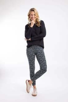 Bailey Printed Leggings Midnight