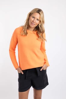 Dalla Knitted Crew Neck Jumper Sorbet