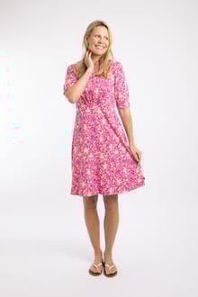Cassandra Jersey Swing Dress Gerbera